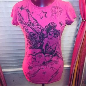 Tinkerbell Graphic T-shirt size Medium (jrs)